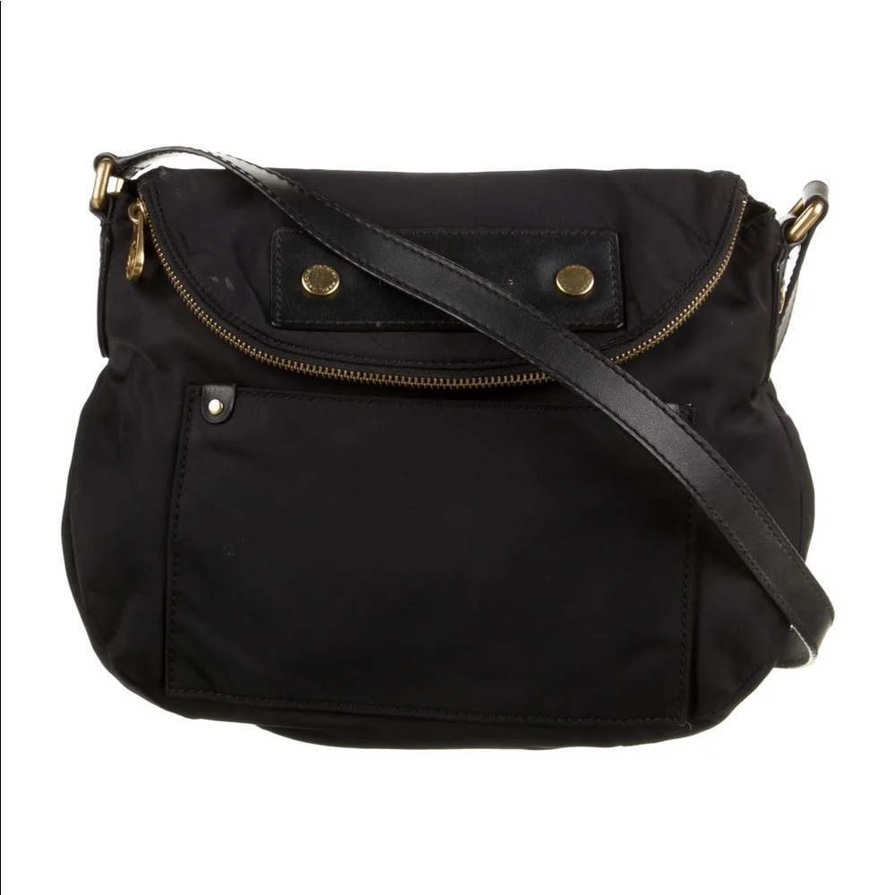 Marc Jacobs || Black Nylon Crossbody Bag